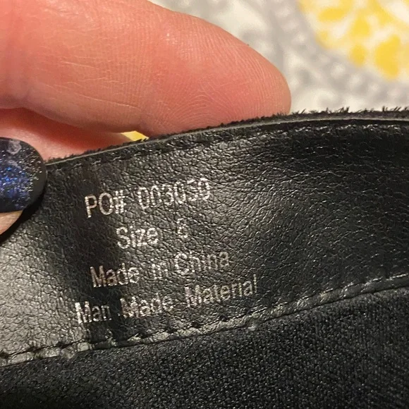 Black Suede scrunch  Women's Boots - Picture 2 of 4